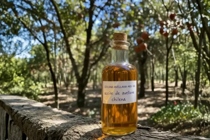 aceite de avellana chilena protector solar rew